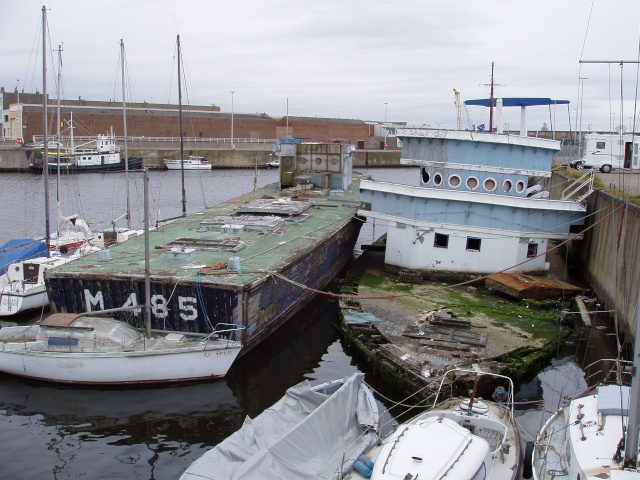 le PICO coulé dans le port d'Oostende, victime de spéculation