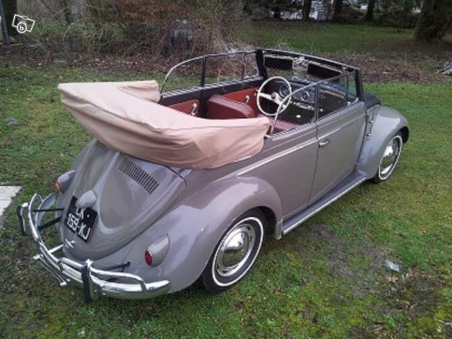 coccinelle cabriolet 1957