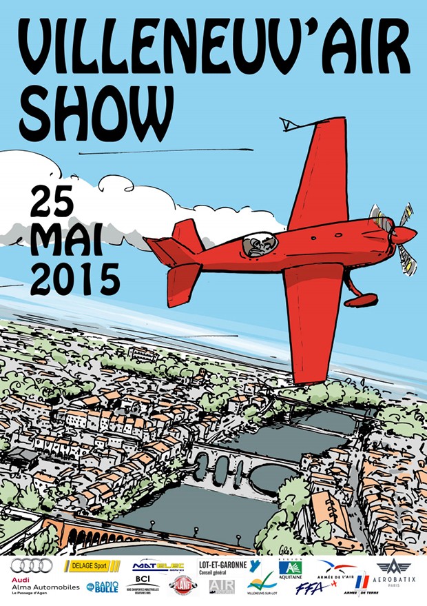 aeroclub-villeneuve,Villeneuv Airshow,VILLENEUVE sur LOT, Show Aerien, French Airshow Spectacle Meeting Aerien 2015,