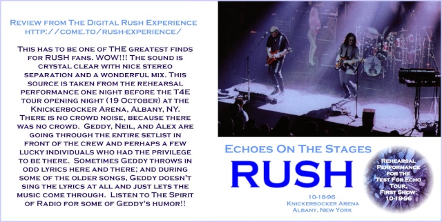 Rush remastered albums
