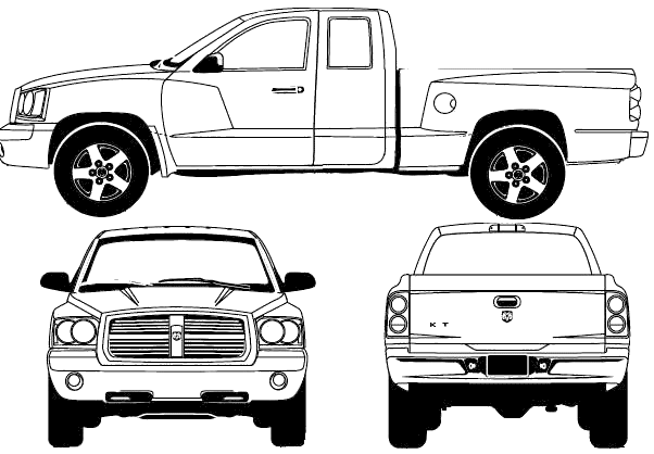 jacked up trucks coloring pages - photo #39