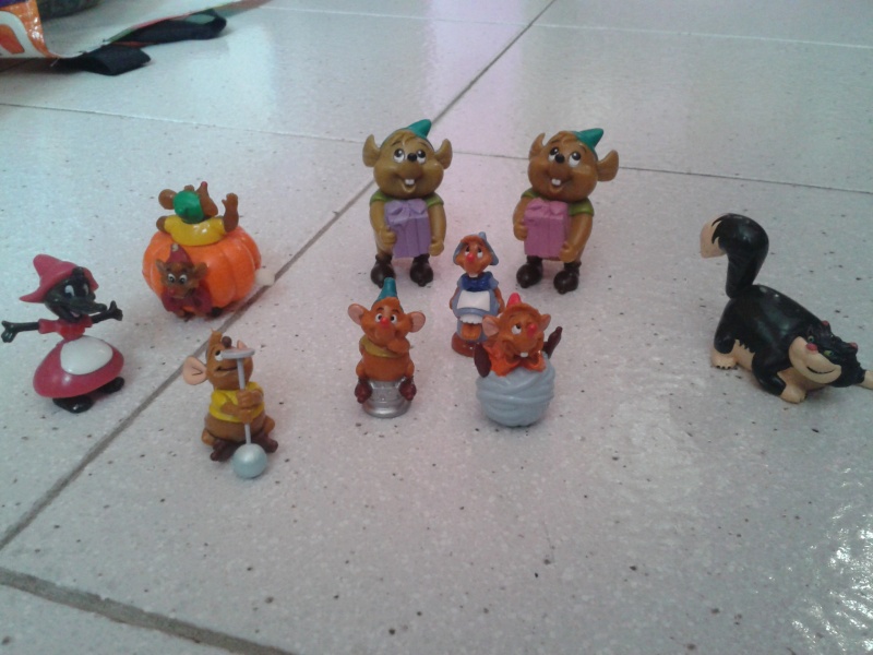 Ti'Toon Land Figurine, Disney, Jaq et Gus, pantoufle, Cendrillon