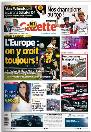 La nouvelle gazette du 29-05-2015 Belgique