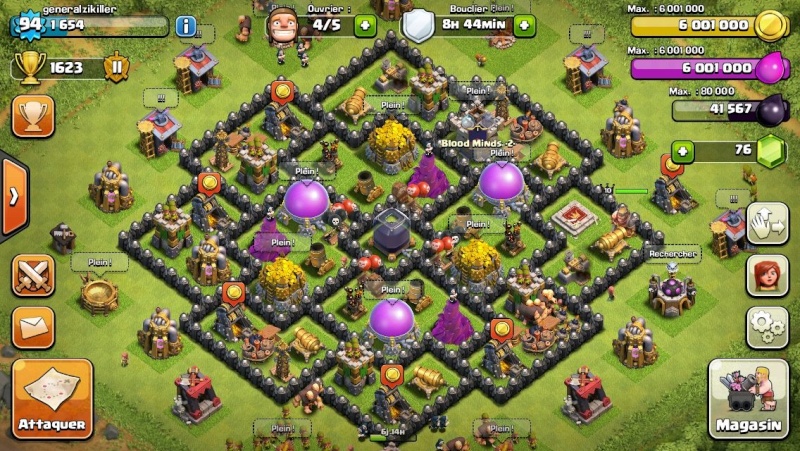 Village hdv 8 : Farm / rush / hybride